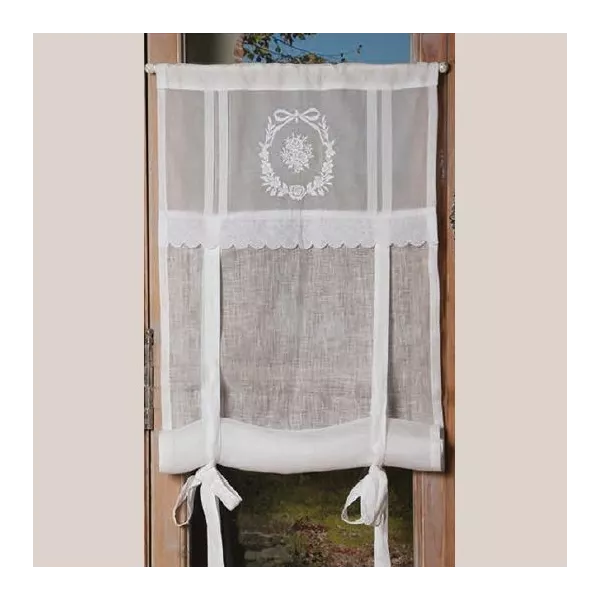 Store Dentelle sur mesure modèle Hibiscus