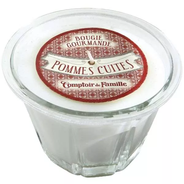 La Bougie Pomme cuite comptoir de famille