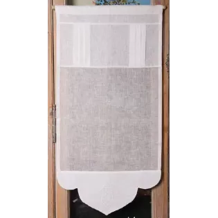 Brise-vue Lin style ancien Broderie
