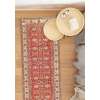 Tapis Persan Rouge Lavable machine Maison Déco Cosy