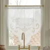 Rideau Brise bise Voilage Dentelle Shabby-Chic