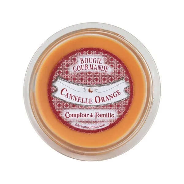 bougie gourmande Cannelle Orange Comptoir de Famille