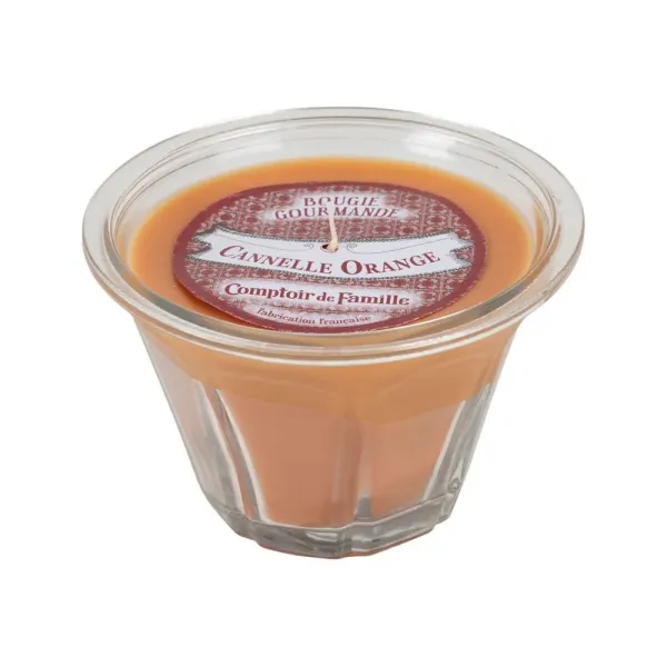 bougie gourmande Cannelle Orange Comptoir de Famille