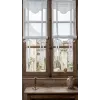Store Réglable simple Lin Blanc Feston Chic, Ambiance Charme